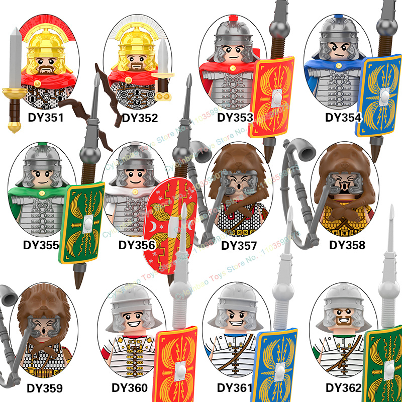Lego Minifigure Holder - Средневековый военный рыцарь Легион Хоулит Центрарион