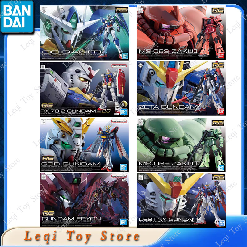 Bandai Model Gundam Rg - Оригинальная сборная модель Bandai RG MS-06F-06S