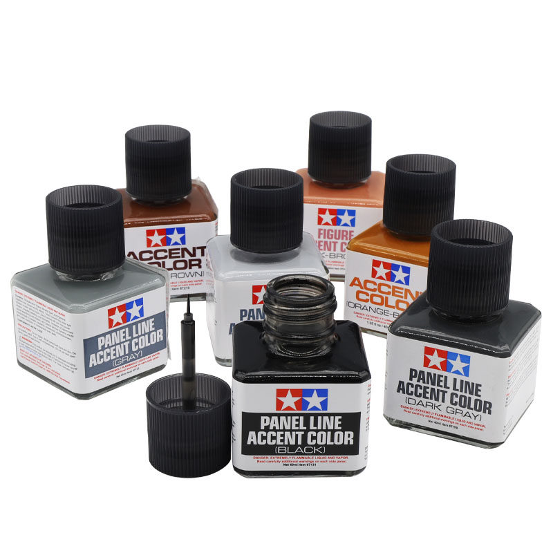 Tamiya Model Paint Set - Эмалевая краска TAMIYA Panel Line Accent