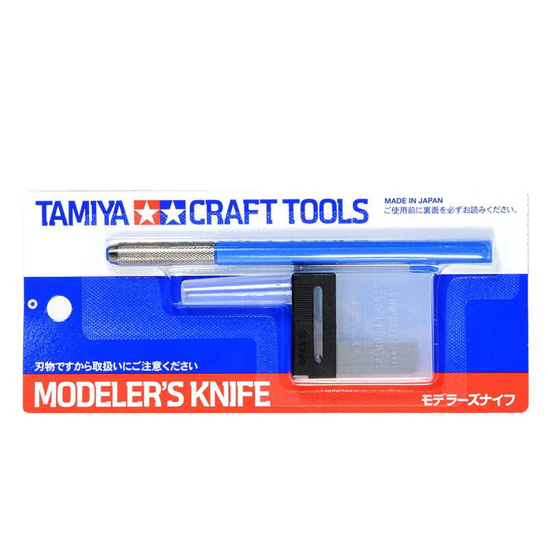 Tamiya Model Paint Set - TAMIYA 69943 Modeler's нож (синий) нож