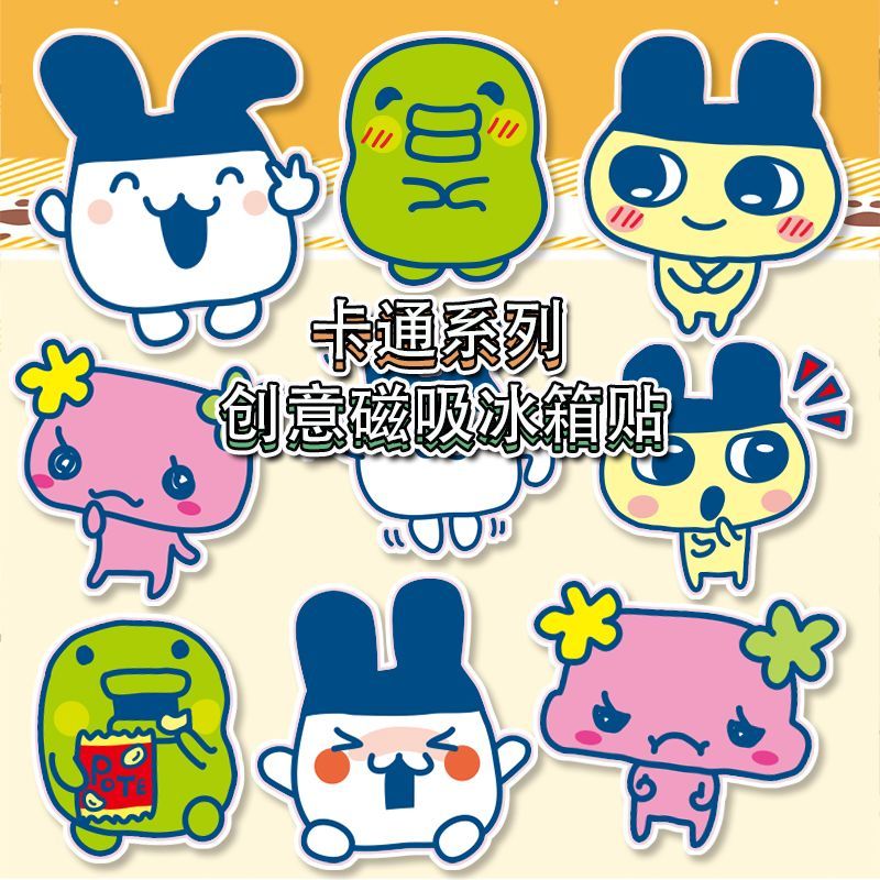 Новые магнитные наклейки Banda – обзор и цена Bandai Model Tamagotchi