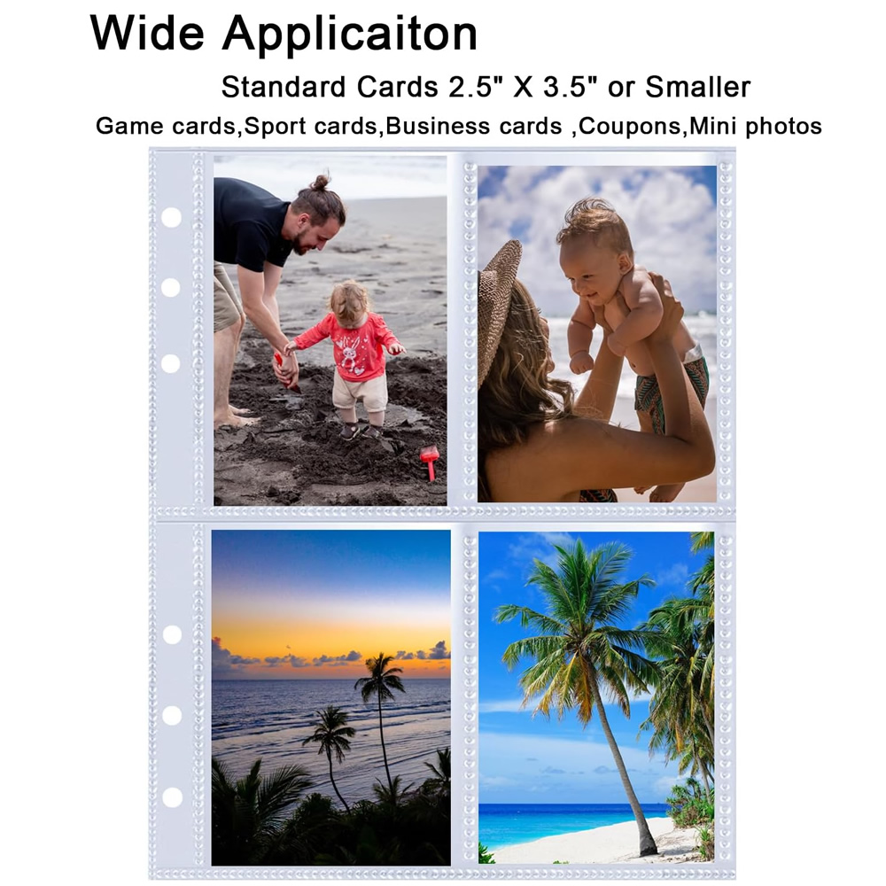 4 кармана, рукава для фотокарт – обзор и цена Trading Card Binder