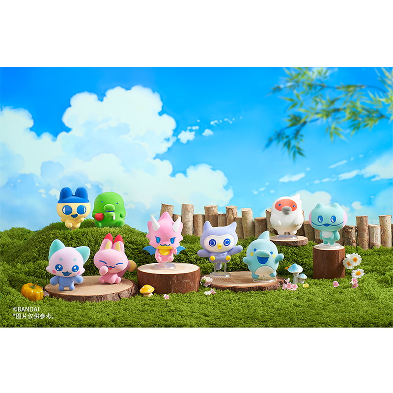 Флокированная фигурка Тамагочи – обзор и цена Bandai Model Tamagotchi