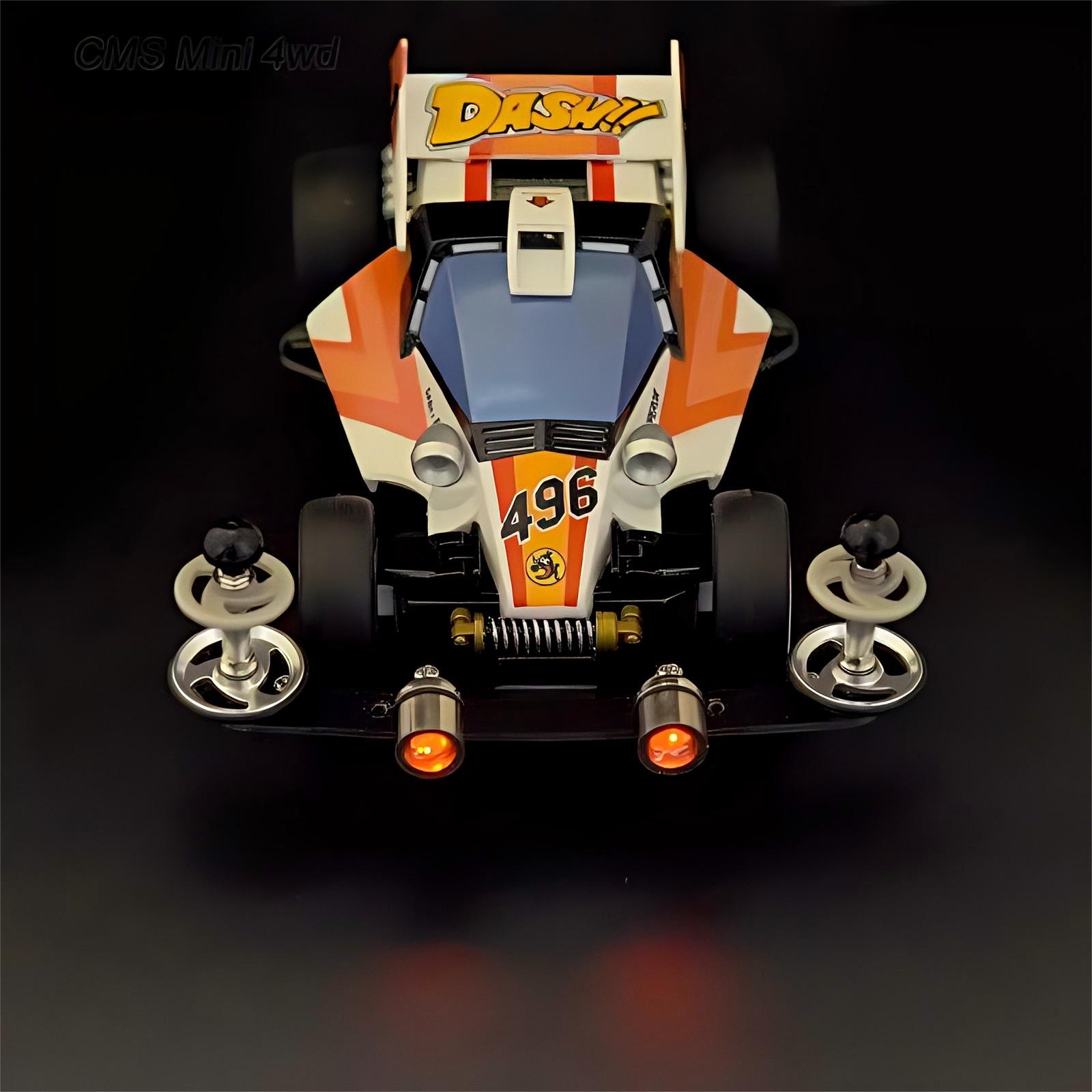 Миниатюрные самосветящиеся све – обзор и цена Tamiya Model Mini 4Wd