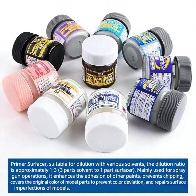 Грунт на водной основе Mr.Hobb – обзор и цена Tamiya Model Paint Set