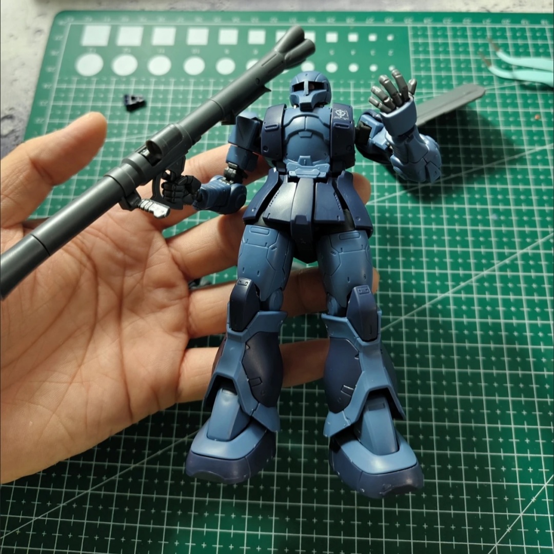 GTO MS-05 HG 1/144 Zaku Black  – обзор и цена Bandai Model Gundam Hg