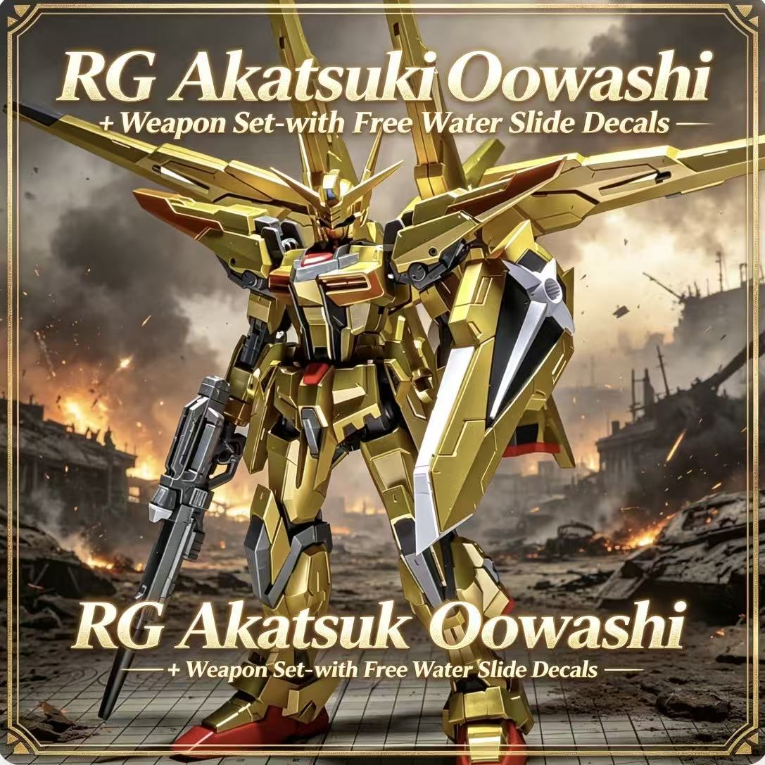 RG41 1/144 ORB-01 Akatsuki Oow – обзор и цена Bandai Model Gundam Rg