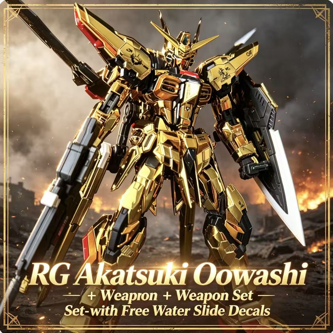 RG41 1/144 ORB-01 Akatsuki Oow – обзор и цена Bandai Model Gundam Rg