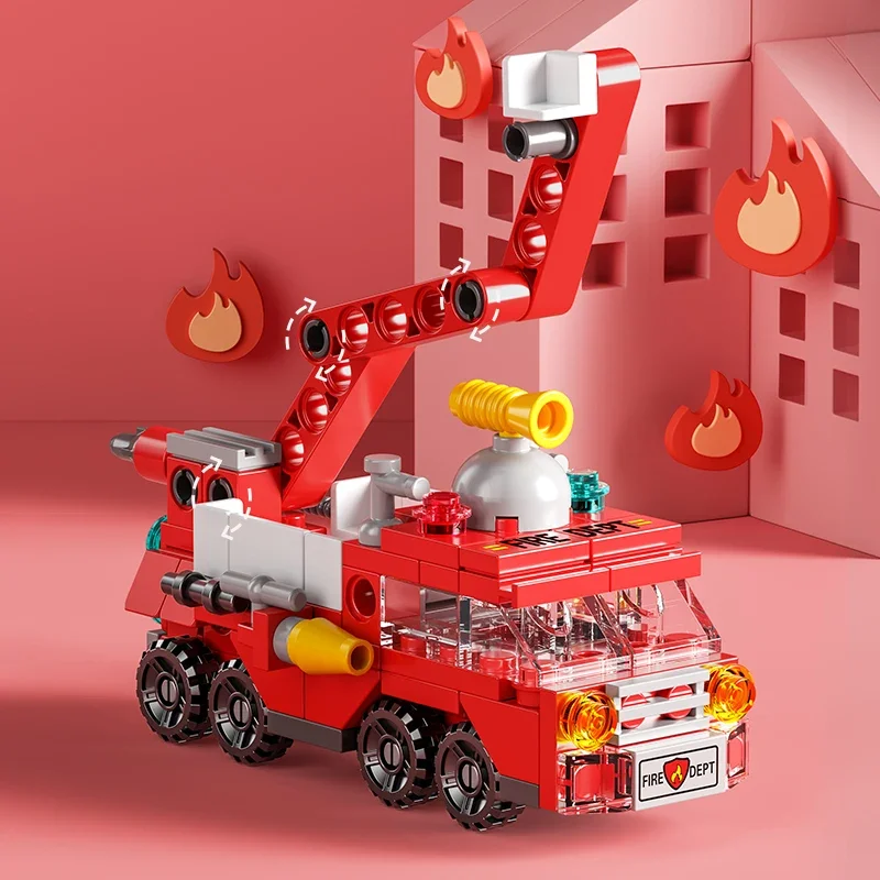 Городской пожарный автомобиль, – обзор и цена Lego Set City